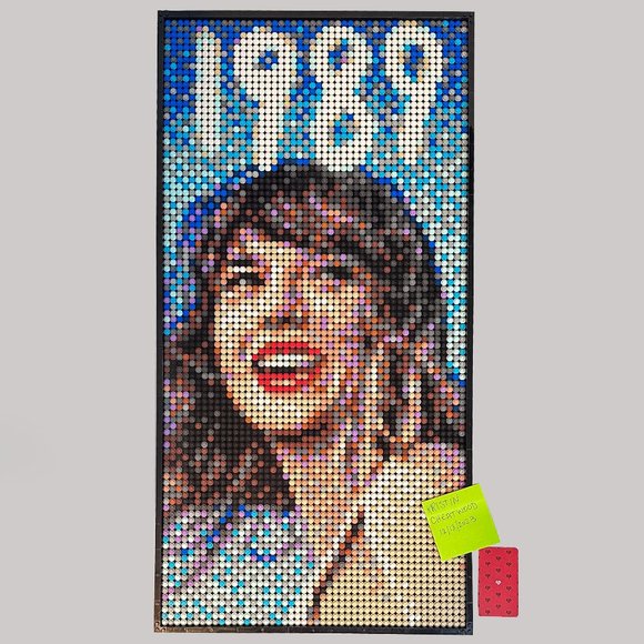 Taylor Swift Other - Taylor Swift LEGO Mosaic Custom Wall Art - The Eras Tour 1989 Taylors Version
